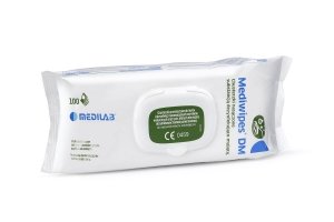 Mediwipes DM - Chusteczki do dezynfekcji i mycia powierzchni - 100szt