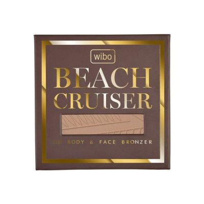 PROMO: Wibo Beach Cruiser HD Body &amp; Face Bronzer perfumowany bronzer do twarzy i ciała 02 Cafe Creme 22g