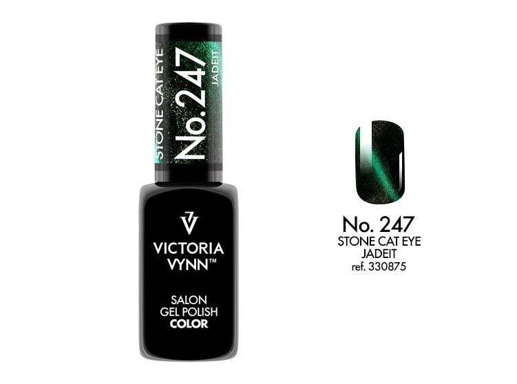  Victoria Vynn Salon Gel Polish COLOR kolor: No 247 Jadeit Cat Eye