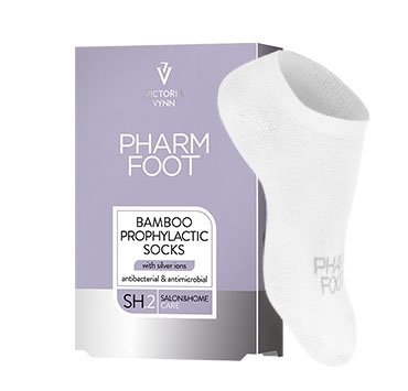 Bambusowe skarpetki profilaktyczne z jonami srebra, rozmiar 35-38 PHARM FOOT