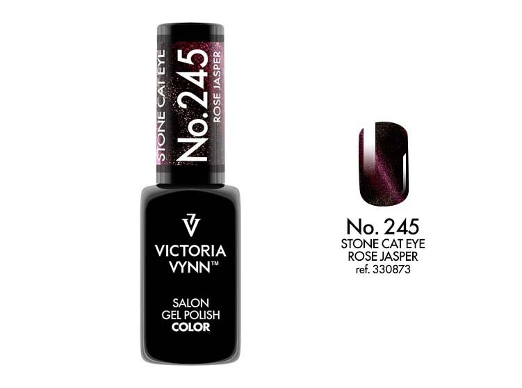  Victoria Vynn Salon Gel Polish COLOR kolor: No 245 Rose Jasper Cat Eye