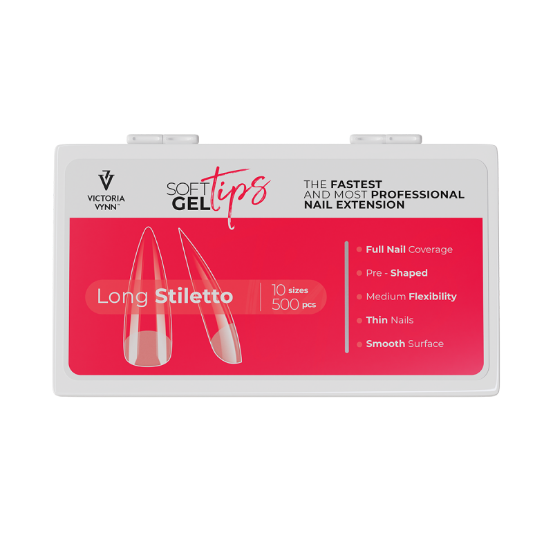   SOFT GEL TIPS - Tipsy 500 szt Victoria Vynn
