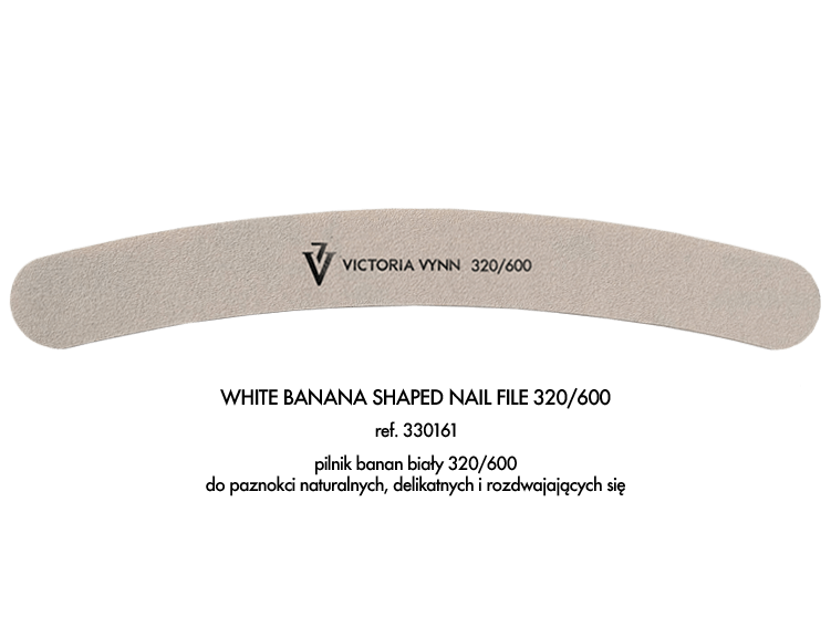  Pilnik banan Biały 320/600 Victoria Vynn