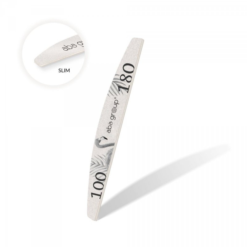 Aba Group Pilnik do paznokci PÓŁKSIĘŻYC 100/180 SLIM