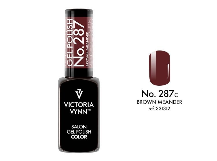  Victoria Vynn Salon Gel Polish COLOR kolor: No 287 Brown Meander