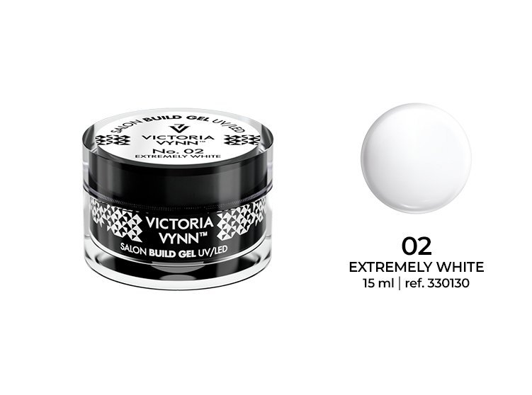  BUILD GEL -  Żel budujący 15ml No.002 Extremely White