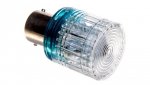 Dioda LED Ba15s 220V AC niebieska do kolumn sygnalizacyjnych T0-IKML220M