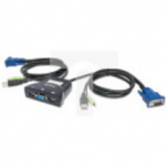 Przełącznik KVM VGA/USB 2x1 2-Portowy z Audio MHT 151245