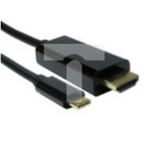 Kabel USB, dł. 2m, kolor: Czarny