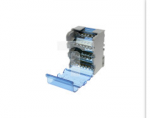 Modułowy blok rozdzielczy 100A materiał PA66, klasa V0, TH-35 na szynę DIN NBD 4-07-100A