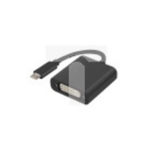 Adapter USB-C 3.1 &gt; DVI-I(F)(24+5) DUAL LINK (DISPLAYPORT ALT MODE) na kablu 15cm czarny LANBERG