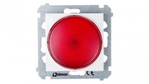 Simon 54 Sygnalizator świetlny LED czerwone światło biały DSS2.01/11