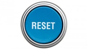 Napęd przycisku niebieski /RESET/ z samopowrotem LPCB1196
