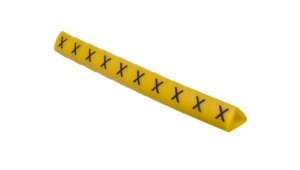 Oznacznik przewodów OZ-1/X żółty E04ZP-01020204600 /100szt./