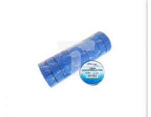 Taśma elektroizolacyjna PCW (zestaw 10 rolek 19mm x 20m x 0.13mm) niebieska - CV1(EP-1920)NIE10 - EP-239275