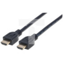 Kabel HDMI/HDMI V2.0 M/M ETHERNET 3D4K czarny CL3 2M, MHT 353939