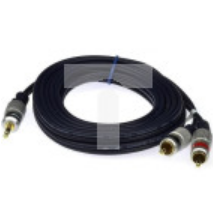 Kabel wt.Jack 3,5-wt.2RCA digital JKD10 20m
