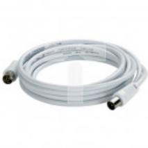 Kabel antenowy IEC wtyk/gniazdo 5m 091025