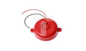 Sygnalizator Buzzer 24V DC alarmowy 90dB czerwony B3-A