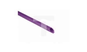 Rura karbowana 750N kolor fioletowy PVC fi 25 /50m/