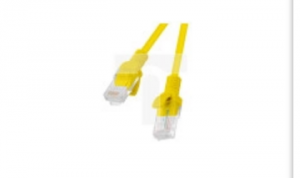 Kabel krosowy patchcord U/UTP kat.6 0,25m żółty PCU6-10CC-0025-Y
