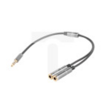 Adapter słuchawkowy 4-PIN PREMIUM GENESIS A20 do PS4, PC i smartphona NKA-0729
