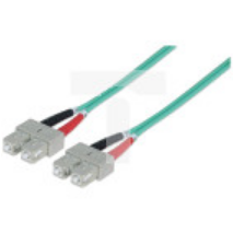 Kabel krosowy Patchcord światłowodowy OM3 50/125 MM SC-SC Duplex 3m INT 751100