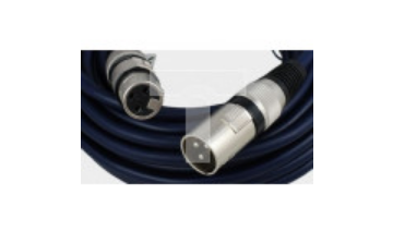 Profesjonalny kabel mikrofonowy studyjny/estradowy gniazdo XLR 3P Canon / wtyk XLR 3P Canon MK06 /20m/