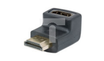 Adapter HDMI M/F łamany dół, MHT 353519