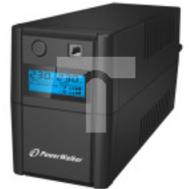 UPS POWERWALKER LINE-INTERACTIVE 850VA/480W, 2xSCHUKO, RJ11 we/wy, USB, LCD VI 850 SHL