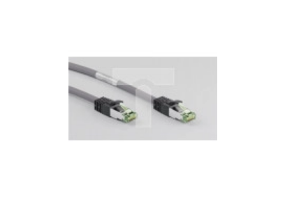 Kabel krosowy patchcord S/FTP (PiMF) kat.8.1 LSZH szary 5m 55139