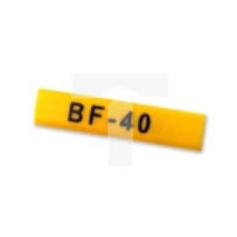 Profil żółty na przewody 2,5mm2 BF-40 /rolka 150m/