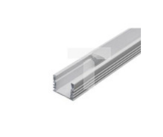 Profil wysoki aluminiowy nawierzchniowy biały 1m MINILUX MAXI do taśm led