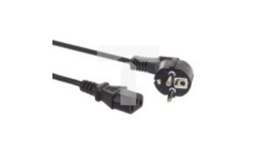Kabel zasilający 3 pin 1,5M wtyk EU Maclean MCTV-691 IEC C13 MCTV-691