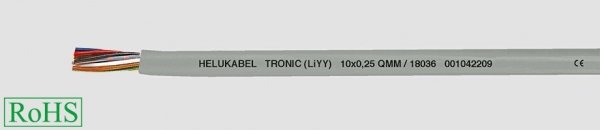 Przewód sterowniczy TRONIC (LiYY) 4x0,14 350V 18003 /bębnowy/