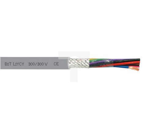 Przewód sterowniczy BiT LiYCY 12x0,75 300/300V S30623 /bębnowy/
