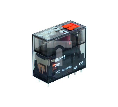Przekaźnik miniaturowy 1P 16A 230V AC raster 5mm, wys. 25,5mm, do gniazd wtykowych RMP85-2011-25-5230-WT 2615202