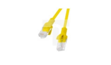 Kabel krosowy patchcord U/UTP kat.6 10m żółty PCU6-10CC-1000-Y
