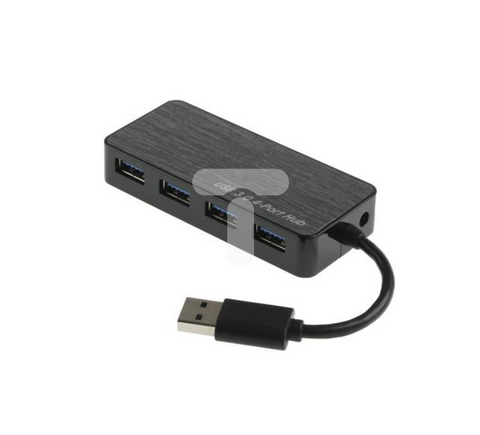 Hub USB USB 3.0 4 Magistrala USB USB A, RS PRO
