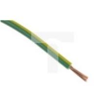 Przewód jednożyłowy linkowy, 2491X, 2,5 mm², 50/0,25 mm, 13 AWG, PVC, 750 V, Zielony/Żółty, dł. 100m, RS PRO