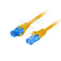 Kabel krosowy patchcord S/FTP kat.6A LSZH CCA pomarańczowy 20m