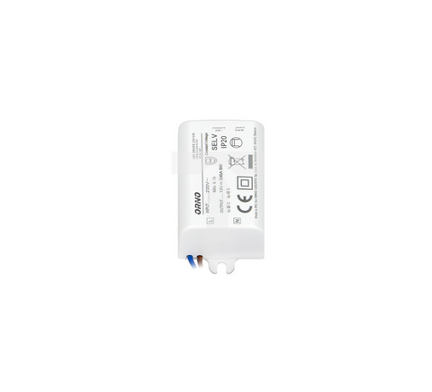 Zasilacz MINI do LED do puszki 12VDC 6W, IP20, 55/29,5/22mm OR-ZL-1629