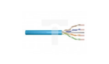Kabel teleinformatyczny U/UTP kat. 6A 4x2xAWG23 LSOH drut niebieski Dca DK-1614-A-VH-5 /500m/