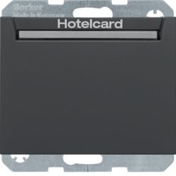 K.1 Łącznik przekaźnikowy na kartę hotelową antracyt mat 16417116