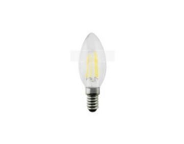 Żarówka filamentowa LED E14, 4W 230V Maclean Energy MCE285 WW ciepła biała 3000K 400lm retro edison ozdobna świeczka