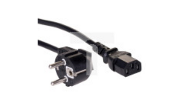 Kabel zasilający AK-PC-06A IEC C13 CEE 7/7 250V/50Hz 3m AK-PC-06A