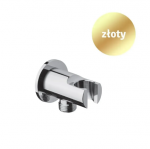 Demm Przyłącze kątowe z uchwytem złote 4133/ZŁ
