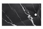 Besco Vexo Marble Black brodzik prostokątny 100 VMB10080P