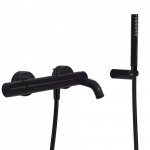 Tres Study bateria wannowa 26117001NM czarny mat 