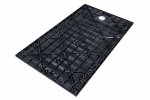 Besco Vexo Marble Black brodzik prostokątny 180 VMB18090P